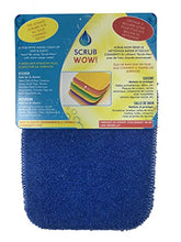 Load image into Gallery viewer, Scrub-Wow Sponge 4 PACK Assorted Colours in each Package